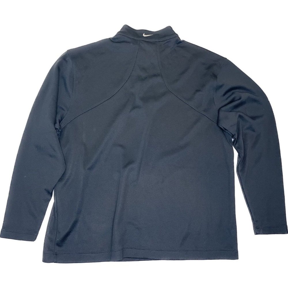 Nike Golf Quarter Zip Sweater Black Mens Size XXL New with Tags - Picture 2 of 7